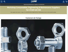 Tablet Screenshot of link-engineering.co.uk